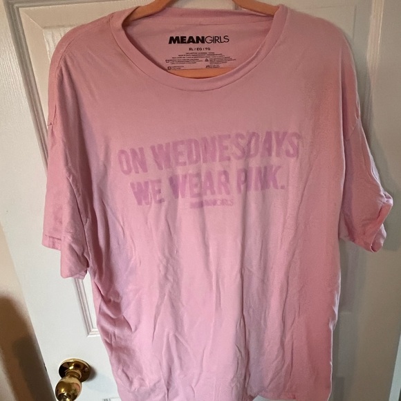 Mean Girls Pink Short Sleeve Tee - Picture 1 of 4